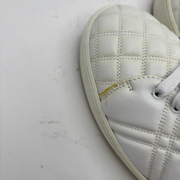 Burberry White Women's Sneakers Size 39 - Picture 9 of 11